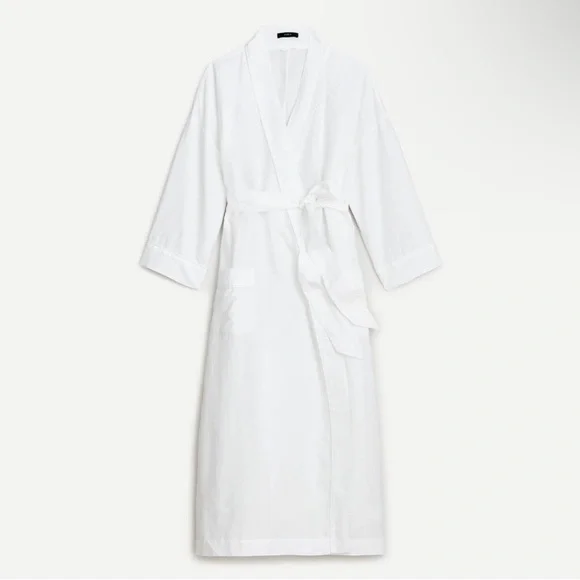 J.Crew Linen Cotton Robe, Small-Medium - Picture 3 of 8